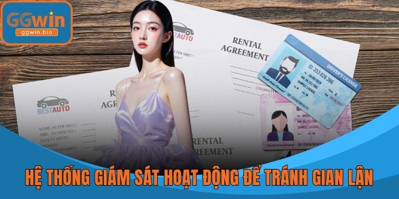 Hệ thống giám sát hoạt động để tránh gian lận